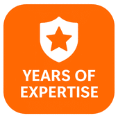 Icon showing locksmith years of experience in Beaverton OR